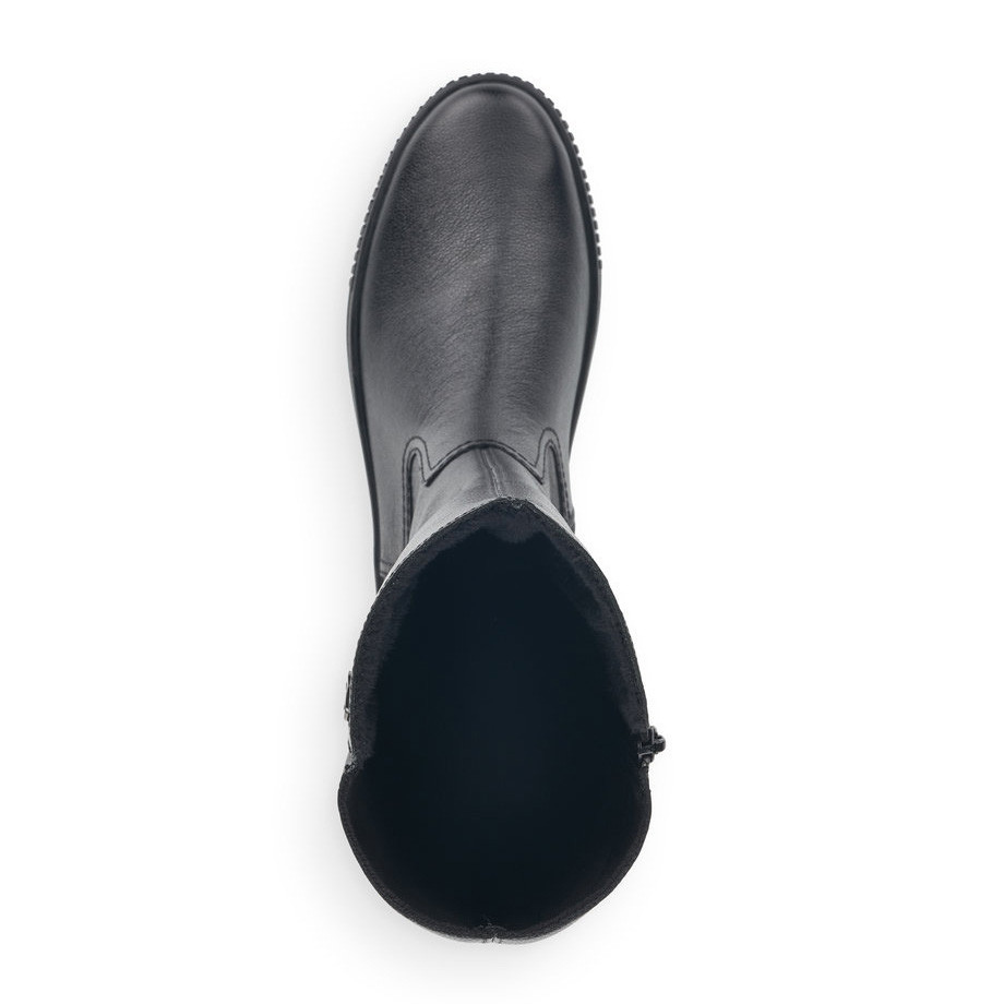 detail Dámske čižmy RIEKER Y6492-00 čierna W0