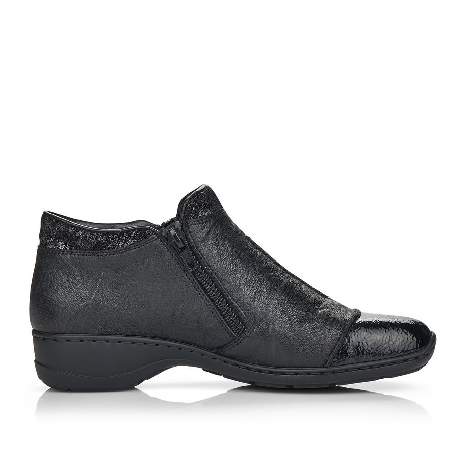 detail Dámská obuv RIEKER RIE-10301808-W1 černá