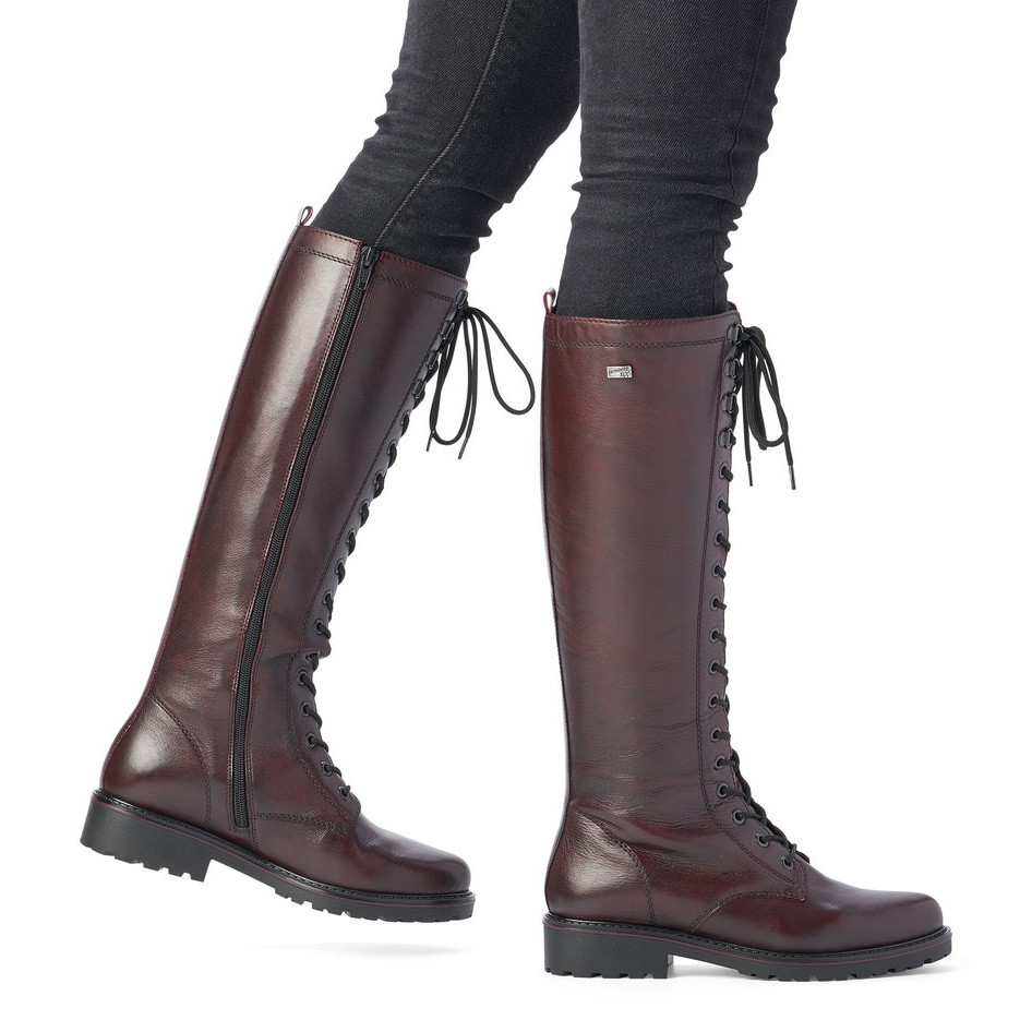 detail Dámské kozačky REMONTE RIE-10300683-W1 červená