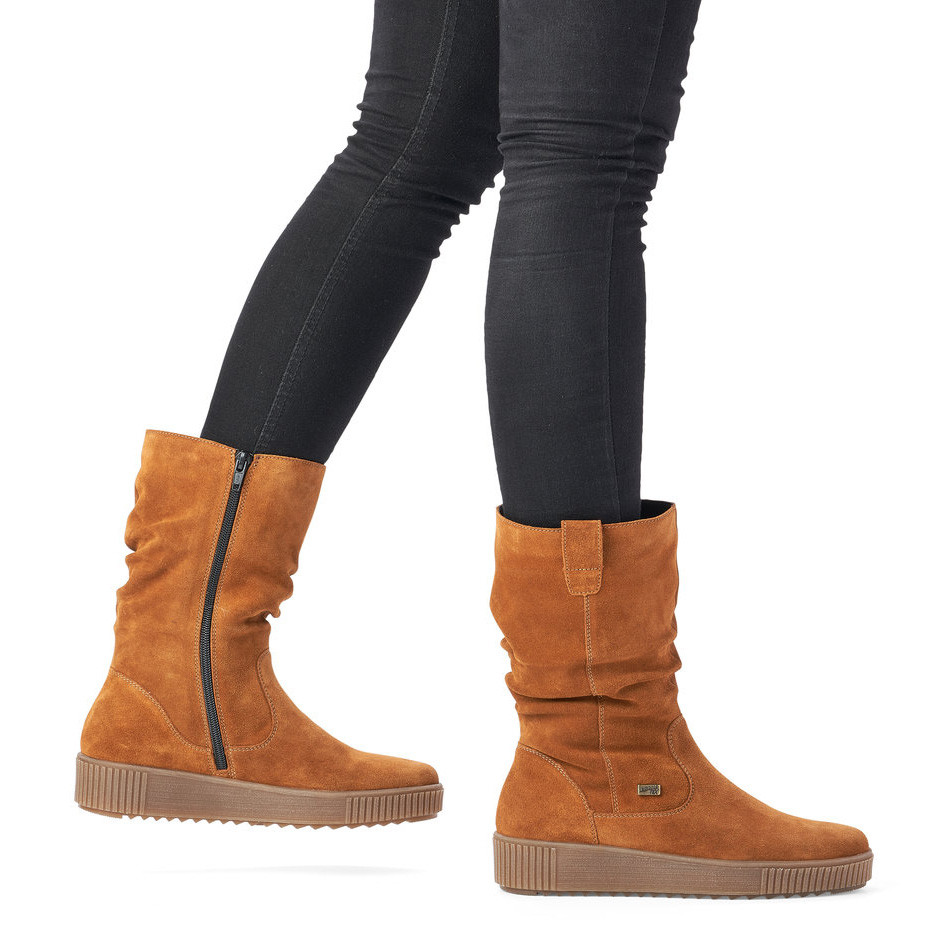 detail Dámske čižmy REMONTE R7990-22 hnedá W0