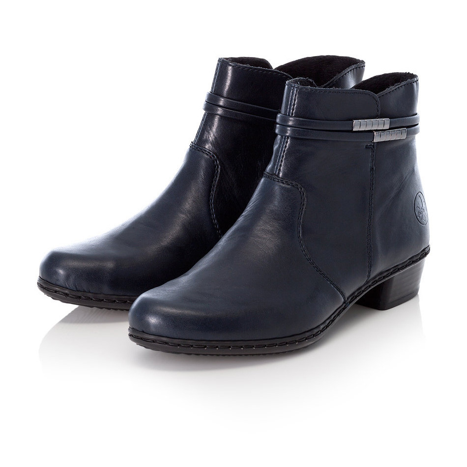 detail Dámská obuv RIEKER RIE-10300748-W3 modrá