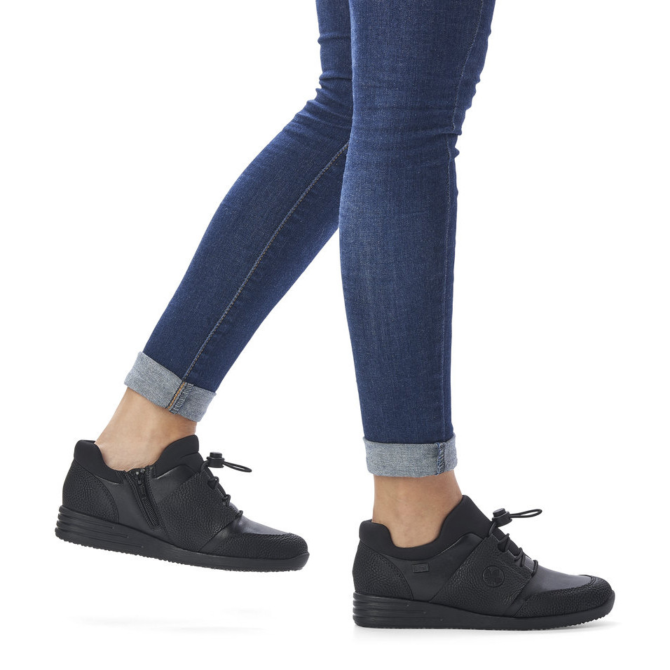 detail Dámské tenisky RIEKER RIE-10101510-W1 černá