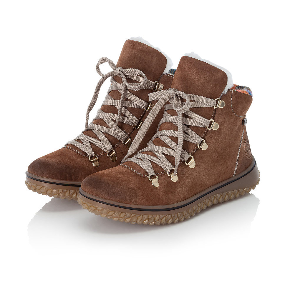 detail Dámská obuv RIEKER RIE-10300838-W1 hnědá