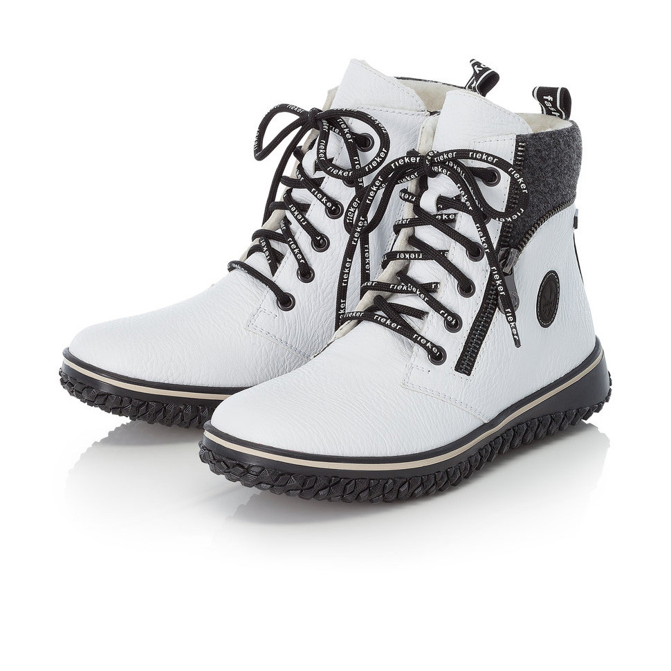 detail Dámská obuv RIEKER RIE-10300835-W1 bílá