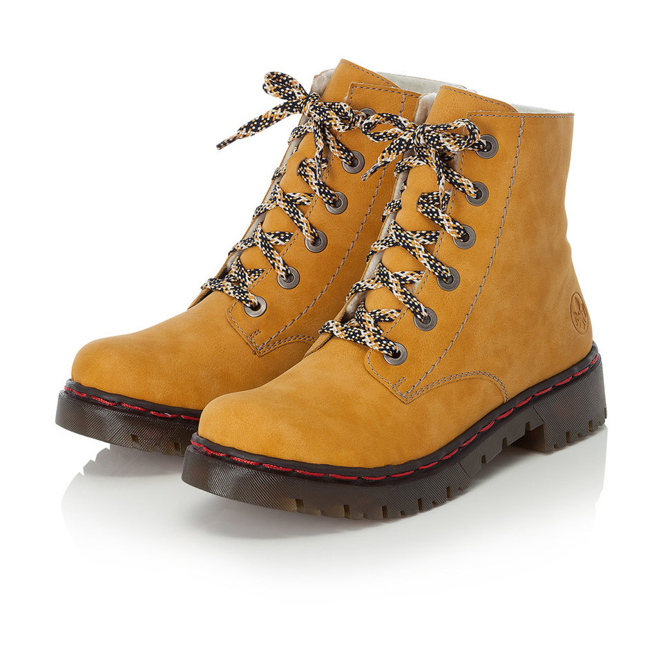 detail Dámská obuv RIEKER RIE-10300770-W1 žlutá