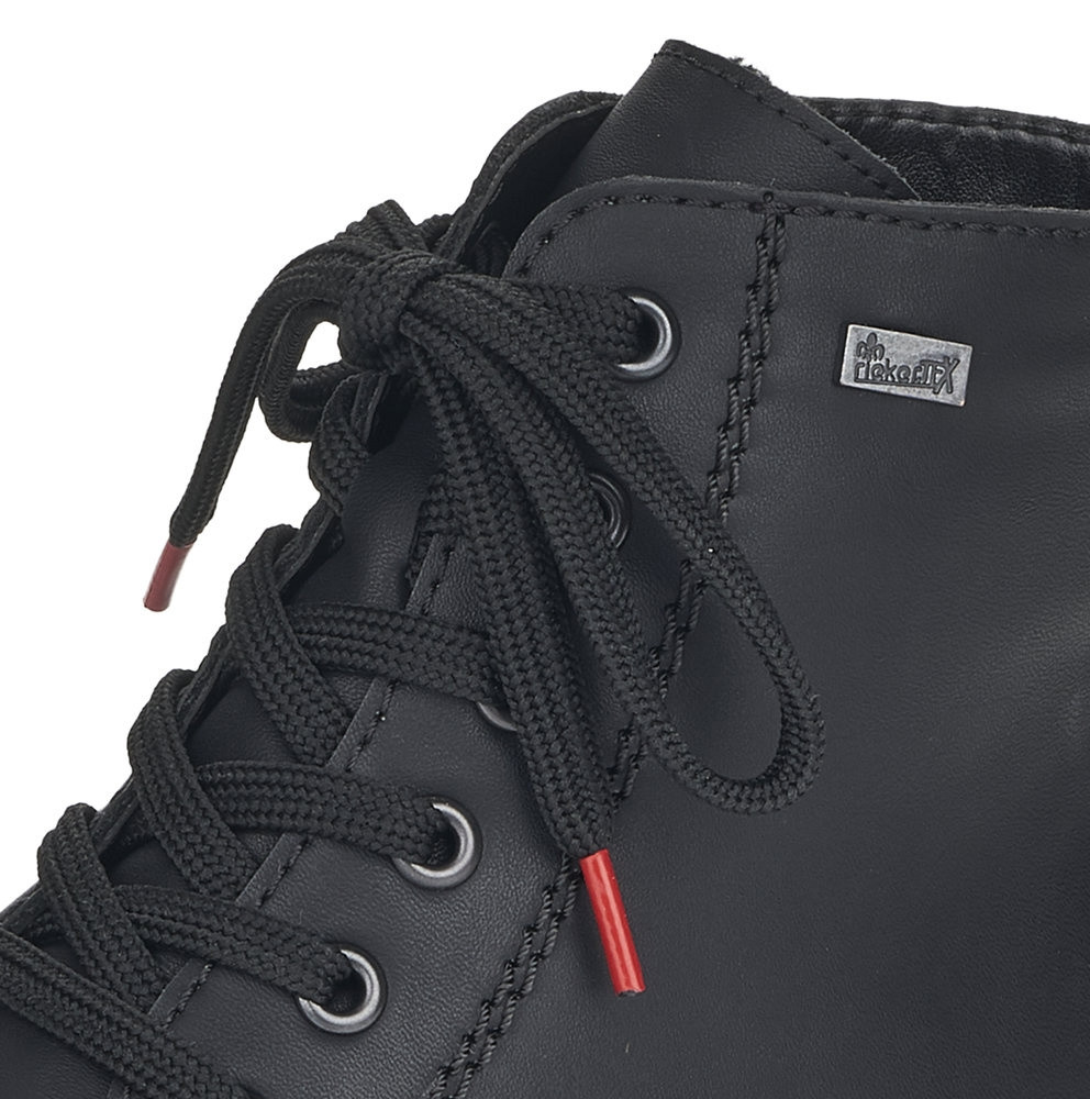 detail Dámská kotníková obuv RIEKER 785M1-00 černá W3