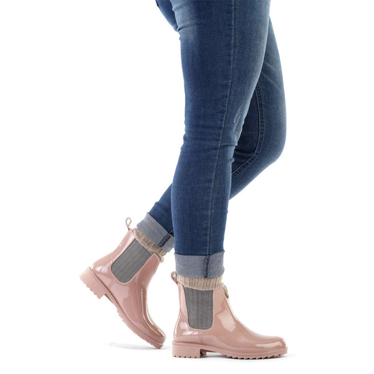 Rieker P8280 Stivali In Gomma Donna – Impermeabili, Facili Da Pulire, Con Soletta Morbida, Per Pioggia E Lavoro